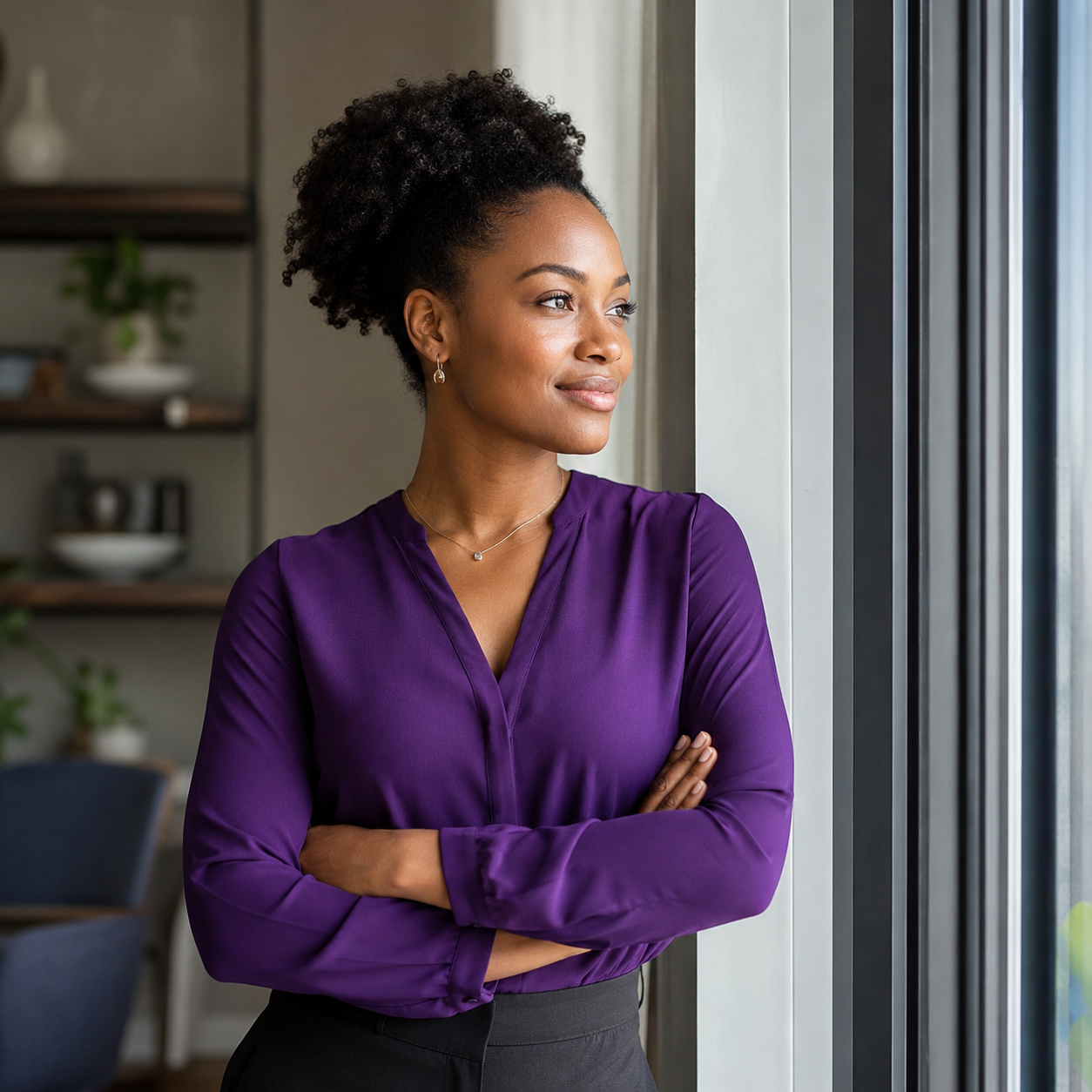 Confident woman representing the Growth programme