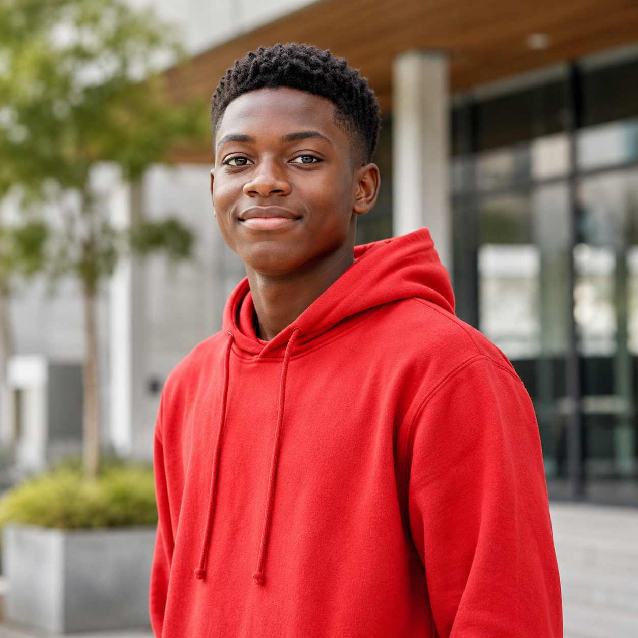 Teenage boy representing the Youth programme